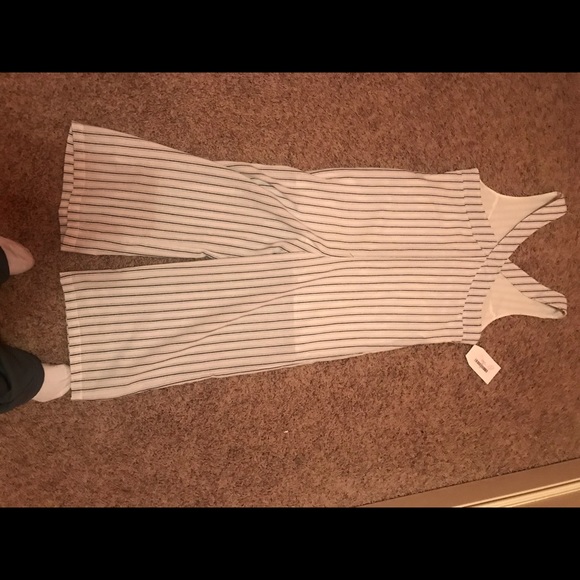 Striped jumpsuit - Picture 2 of 2